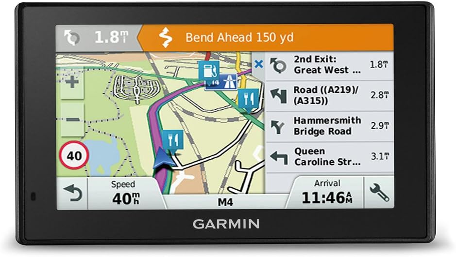 Garmin DriveSmart 51 LMT-D 5in Wi-Fi & Bluetooth Full Europe Sat Nav - Black