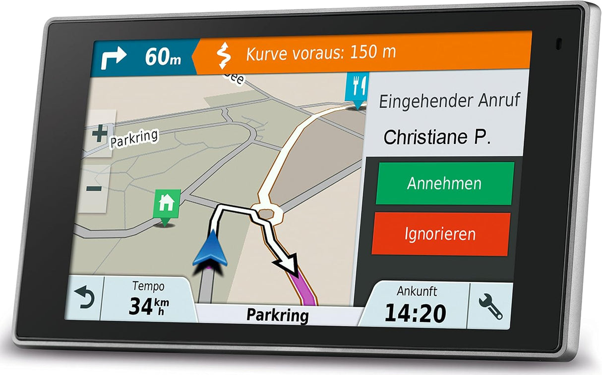 Garmin DriveLuxe 51 LMT-D 5in Wi-Fi with Magnetic Mount Europe Sat Nav Black