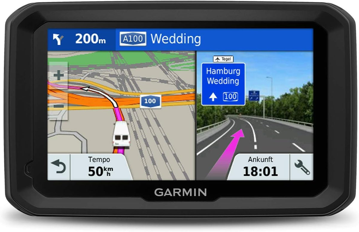 Garmin dēzl 580 MT-S 5in Bluetooth GPS Truck Sat Nav Europe Voice - Black