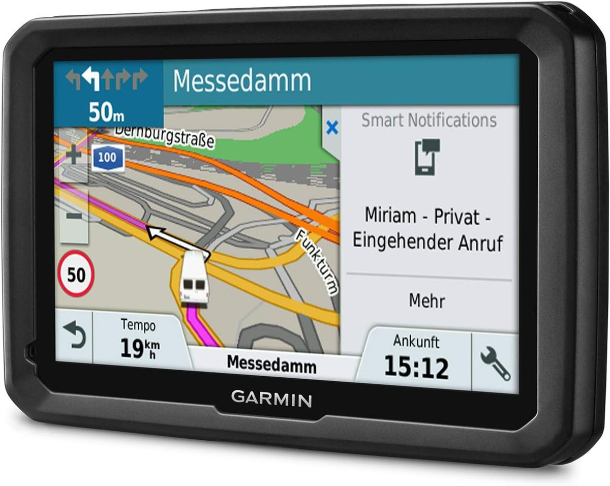 Garmin dēzl 580 MT-S 5in Bluetooth GPS Truck Sat Nav Europe Voice - Black