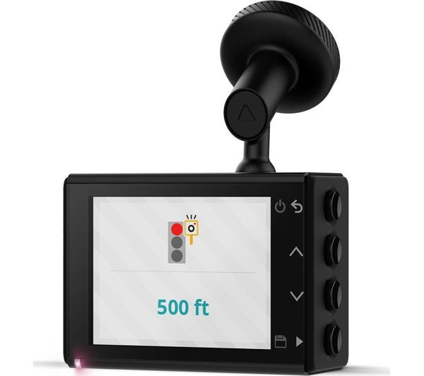 Garmin 46 Full HD GPS/Wi-Fi 140° Wide-Angle Lens 2" LCD Dash Cam - Black