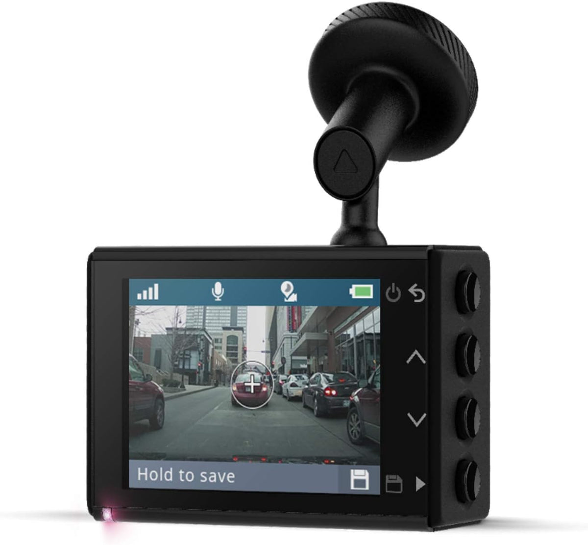Garmin Dash Cam 56 1440p GPS 140 Degree Voice Control Parking Mode - Black