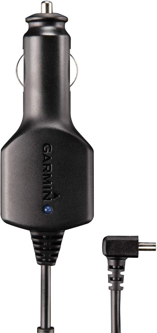 Garmin 010-11838-00 Mini USB Vehicle Power Cable 12V GPS Charger - Black