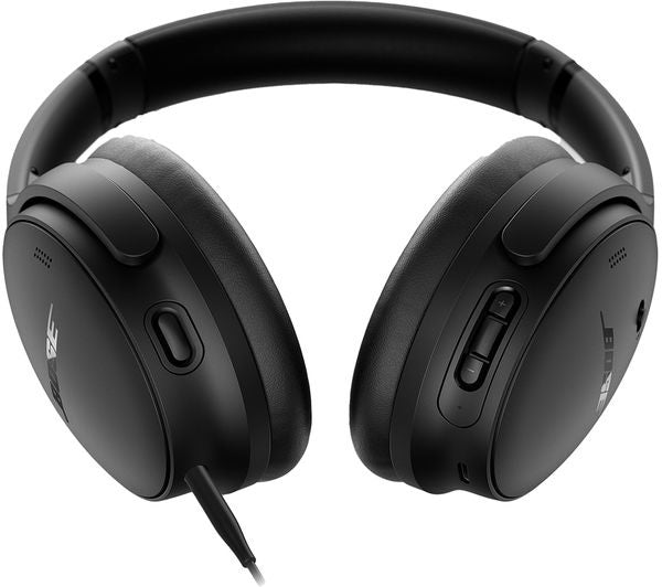 Bose QuietComfort Over-Ear Wireless Noise-Cancelling Headphones - Black