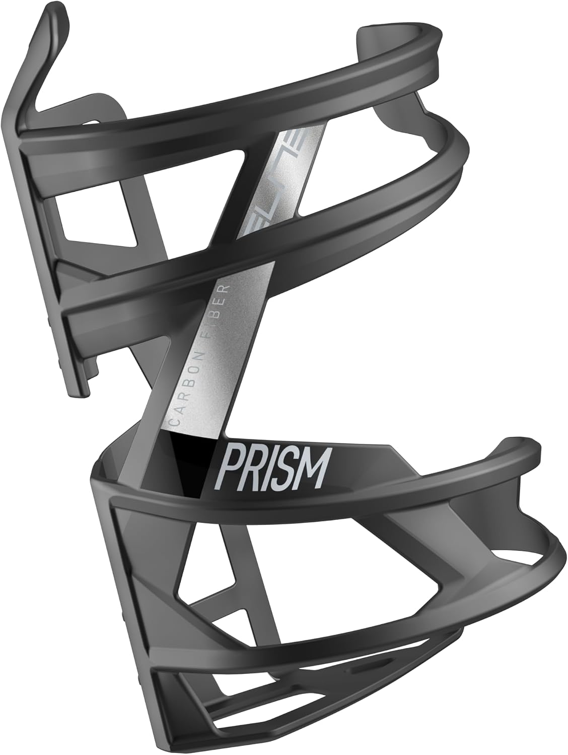 Elite Prism Carbon Right Entry Lightweight Water Bottle Cage - Matte Black