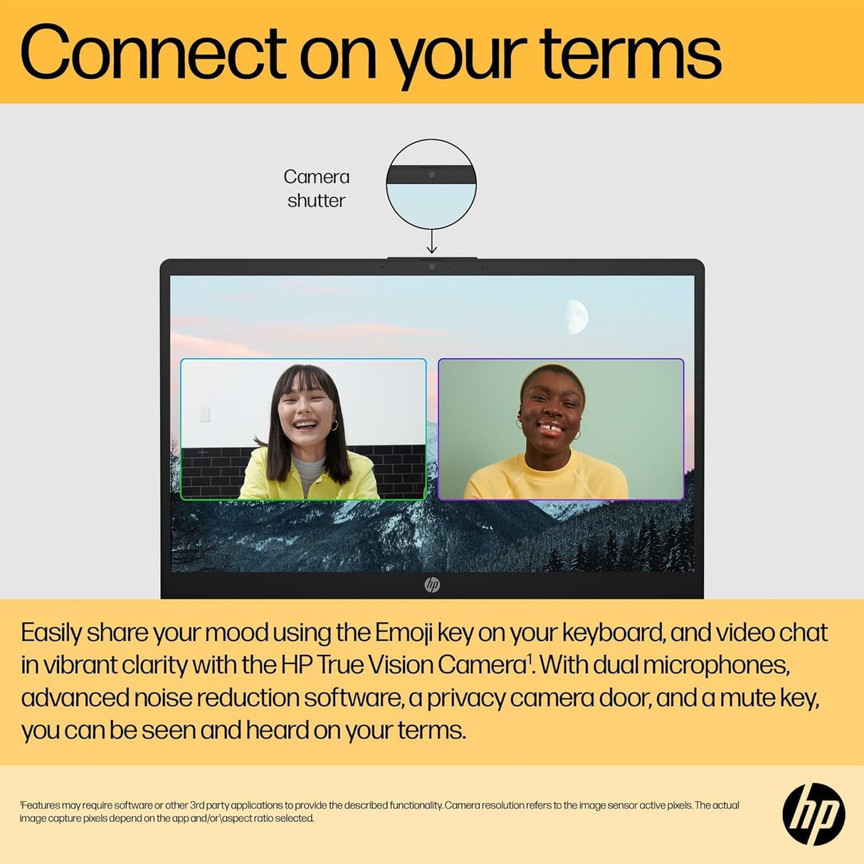 HP 15-fc0018na AMD Ryzen 3 4GB RAM 128GB SSD Win11 15.6" Laptop - Black