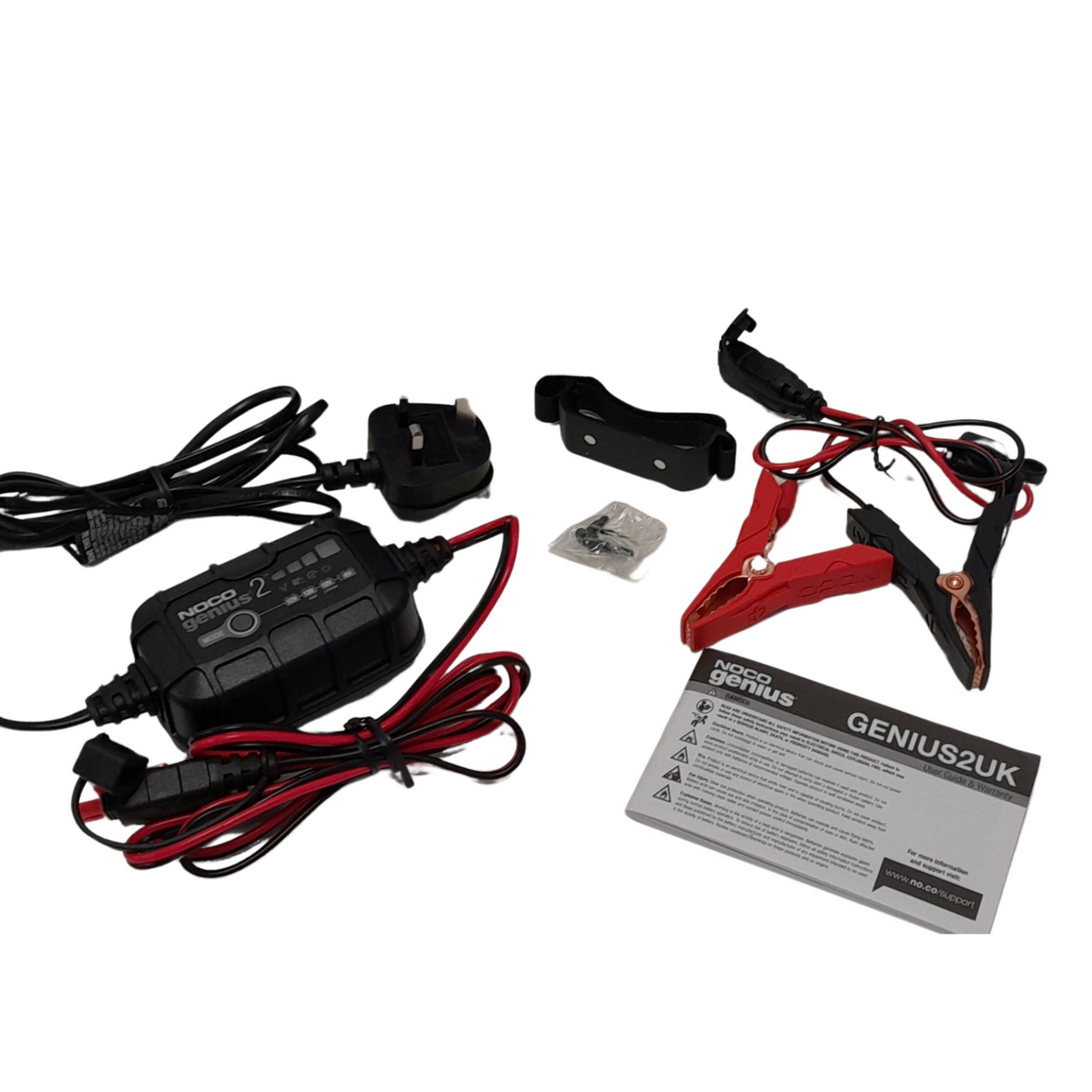 NOCO GENIUS2UK 2A Fully-Automatic 6V/12V Smart Battery Charger & Maintainer - Kazoop