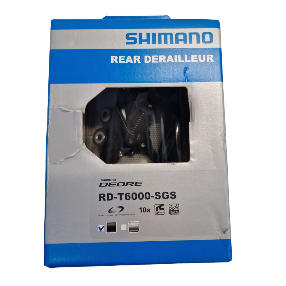 Shimano RD-T6000 Deore Trekking Rear Derailleur Wide Link SGS 10-Speed Black