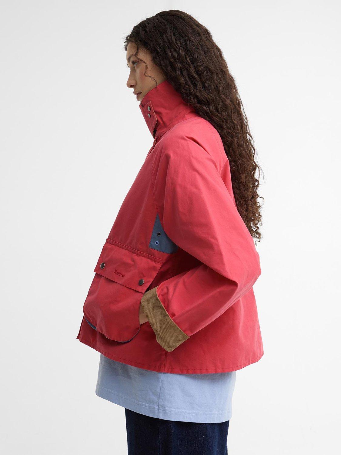 Barbour Paul Smith Spey Casual Women's Jacket Winterberry/Ancient - Size 10