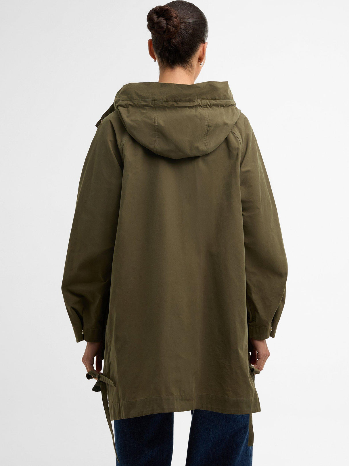 Barbour Middlemarch Showerproof Zipped Women's Casual Coat - Green UK 12