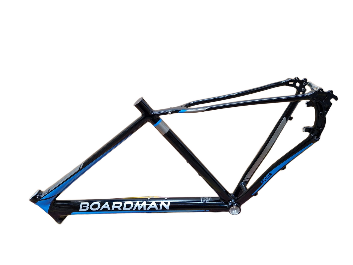 Boardman MX Sport Mens Hybrid Bike Frame - Shiny Black/Blue - Medium 49cm