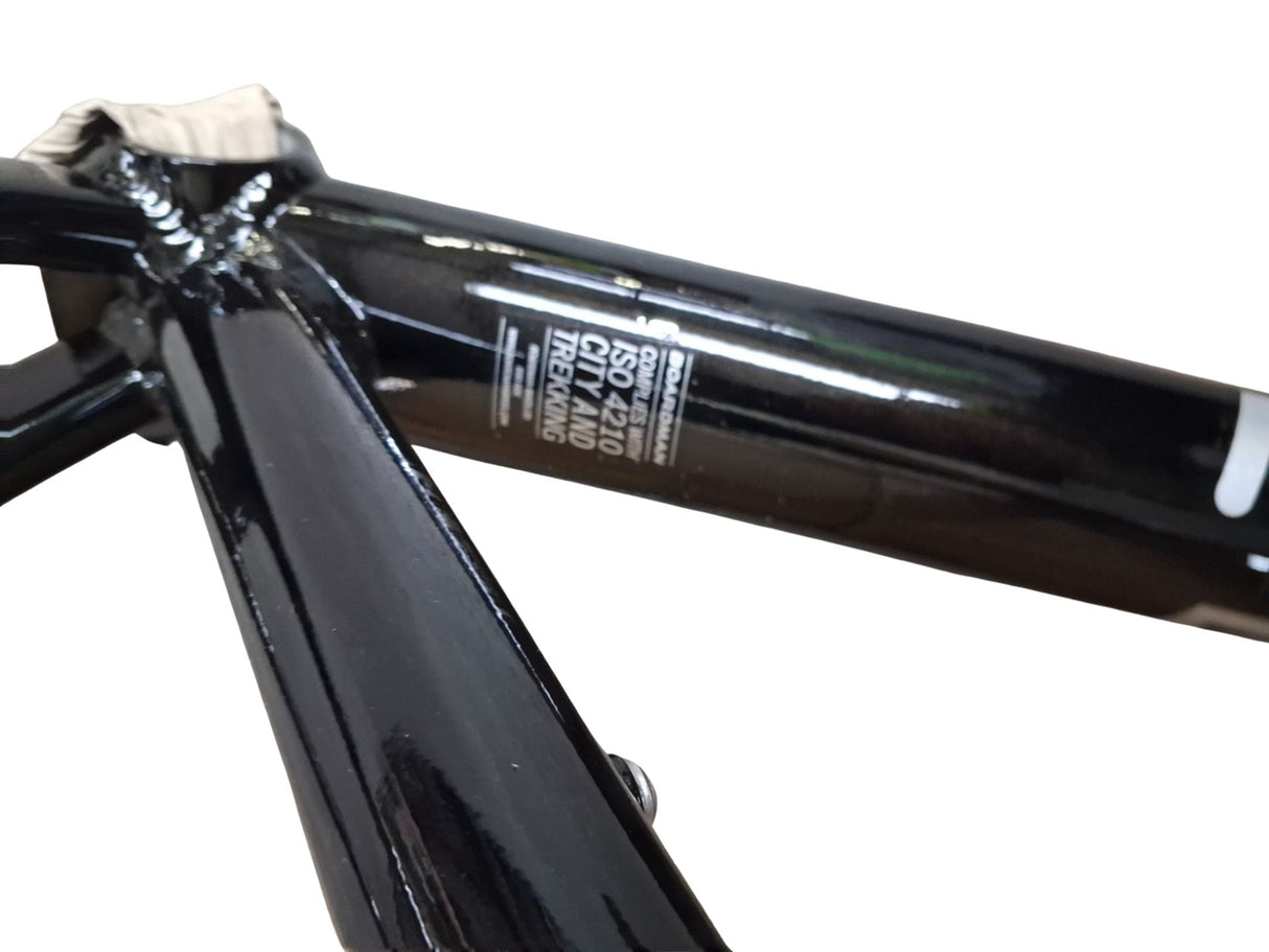 NEW Boardman MX COMP Women's 700C Bike Frame Only - Shiny Black - 48cm/Large