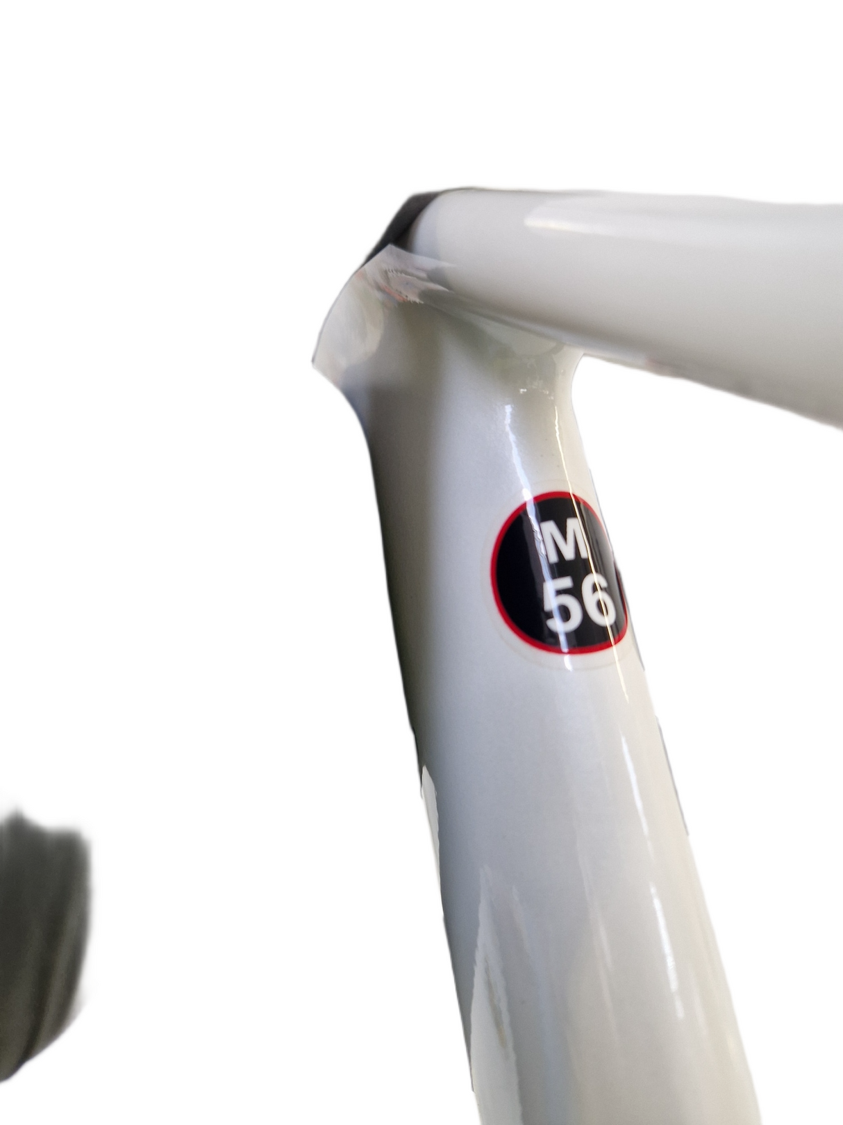 Boardman Team TT Triathlon Road Bike Frame Only 56cm Medium Alloy 700C - White