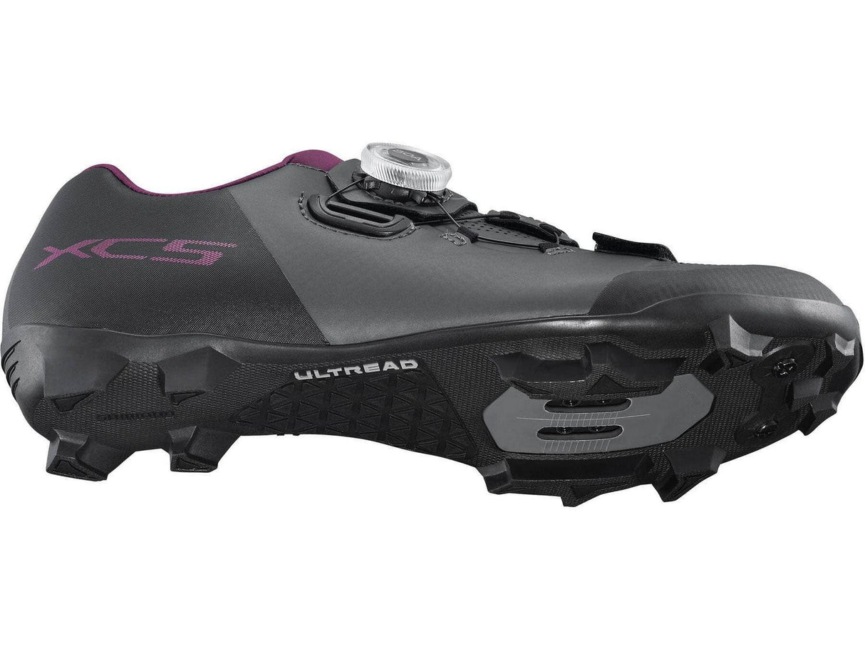Shimano XC502W Women's Synthetic BOA Closure SPD MTB Cycling Shoes 40 - Grey