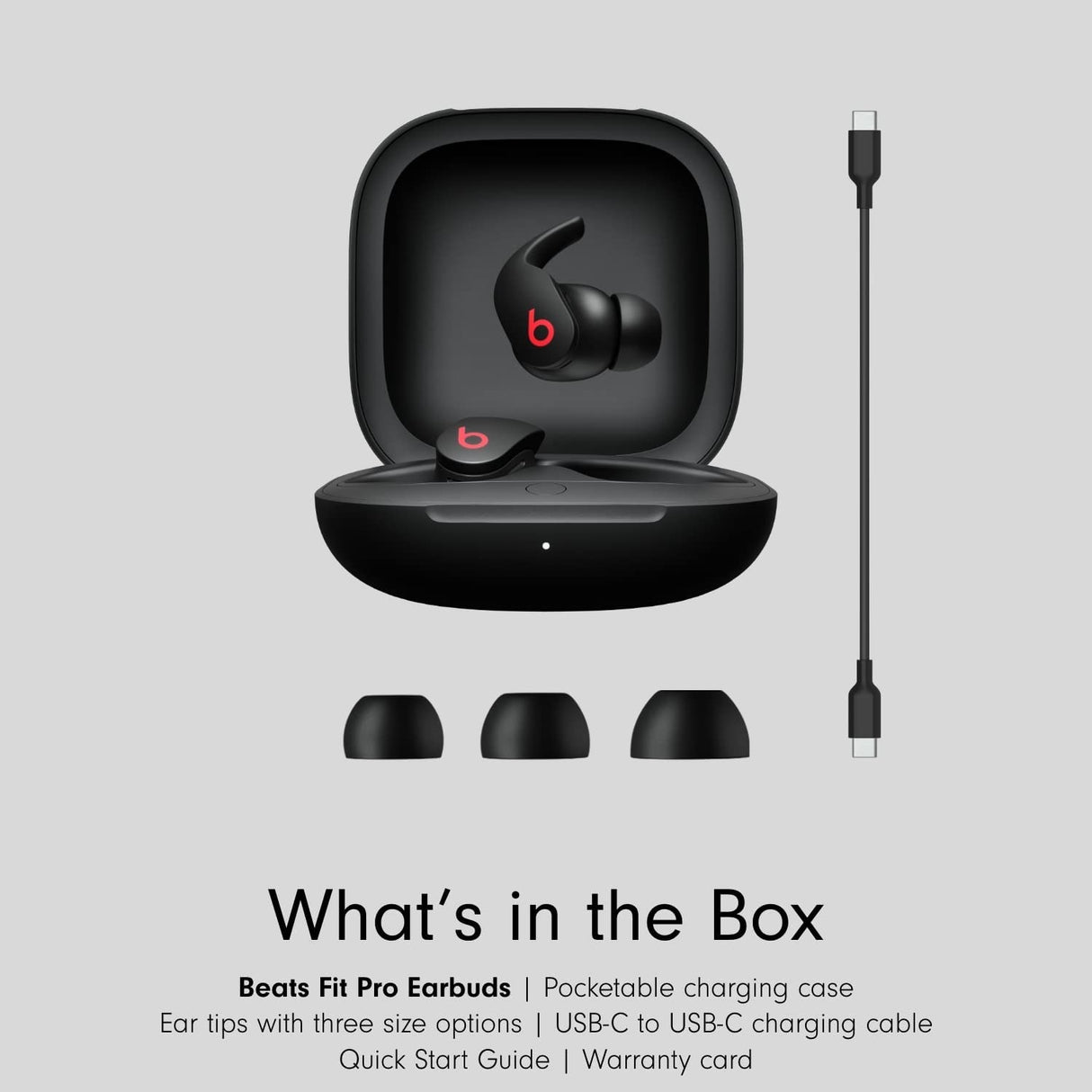 Beats Fit Pro True Wireless Bluetooth Noise Cancelling Earbuds - Black - Kazoop