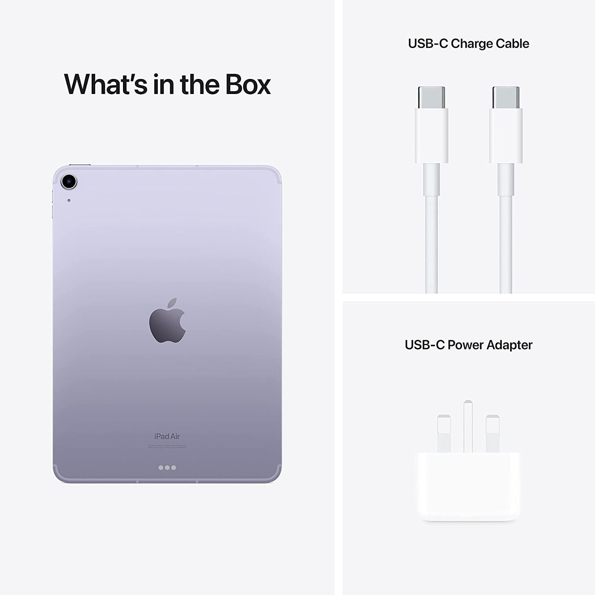 Apple iPad Air 2022 10.9" Wi-Fi & Cellular 64GB iPadOS - Purple