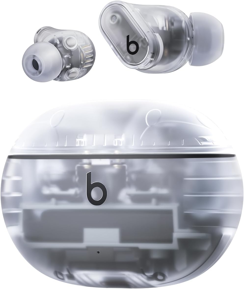 Beats Studio Buds+ True Wireless Bluetooth ANC In-Ear Headphones - Clear