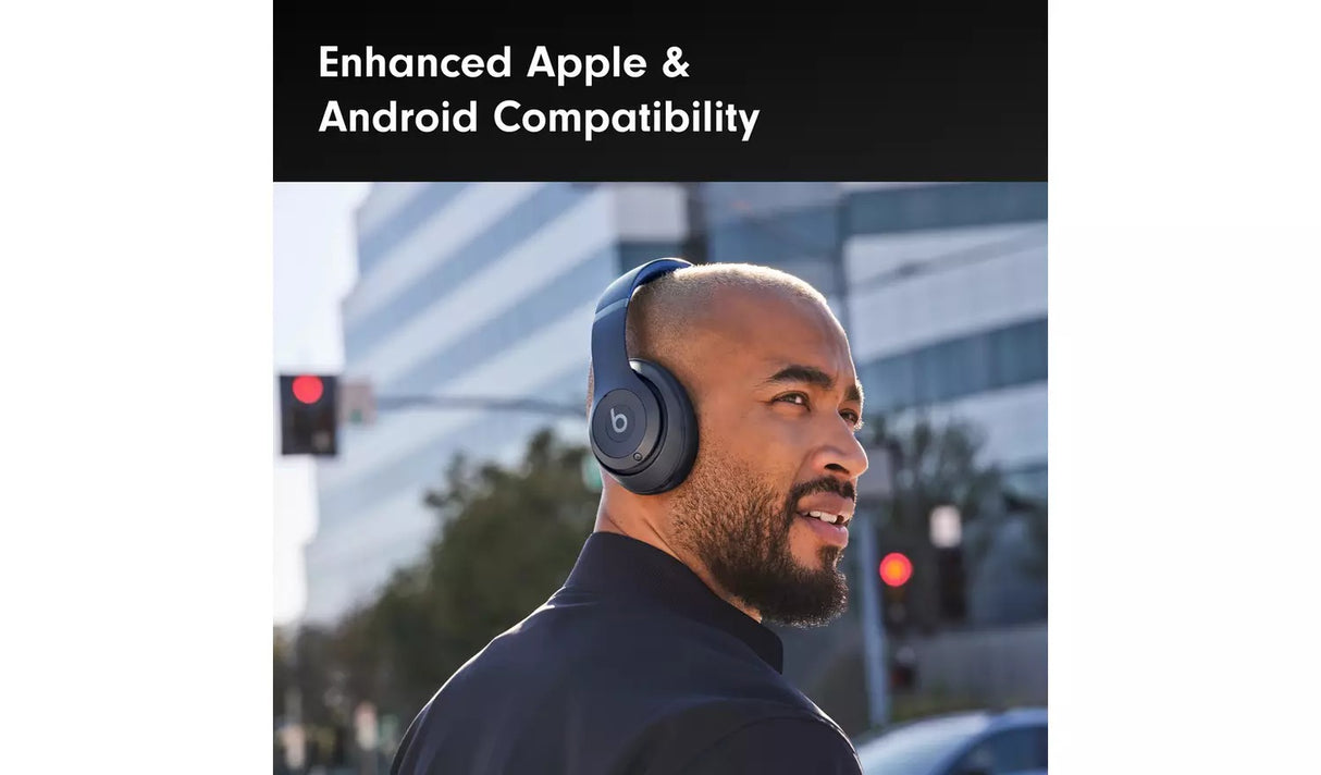 Beats Studio Pro Active Noise Cancelling Wireless Over-Ear Headphones - Navy