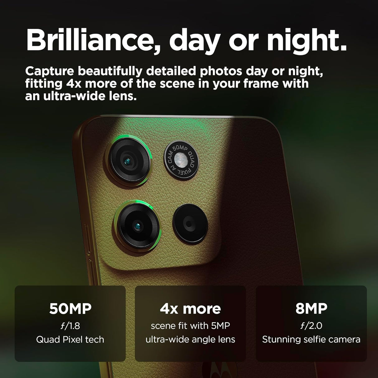 Motorola G14 XT2521-3 Android 6.72" Dual Sim 4GB 128GB Unlocked Iguana Green