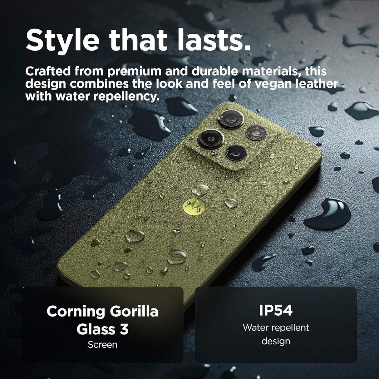 Motorola G14 XT2521-3 Android 6.72" Dual Sim 4GB 128GB Unlocked Iguana Green - Kazoop