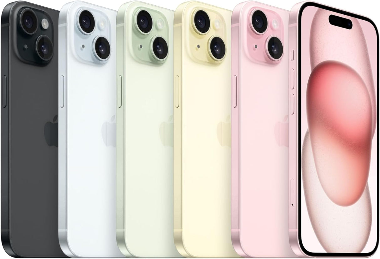 Apple iPhone 15 128GB A16 6.1in MTP13ZD/A Unlocked 5G Smartphone - Pink