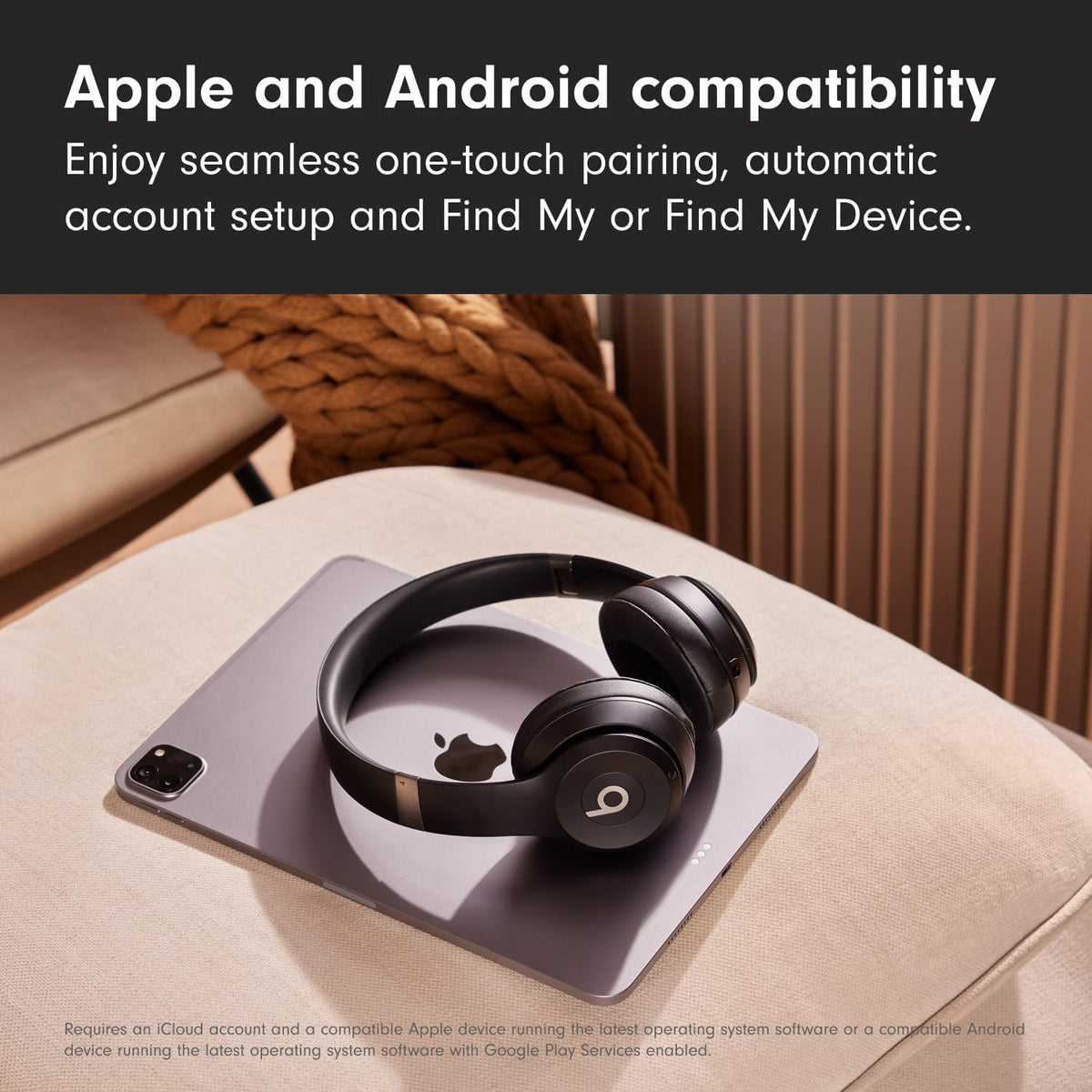 Beats Solo 4 On-Ear True Wireless Bluetooth Headphones - Matte Black