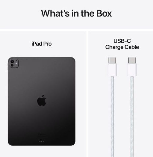 Apple iPad Pro 2024 M4 iPadOS Wi-Fi 8GB RAM 256GB 13'' Tablet - Space Black