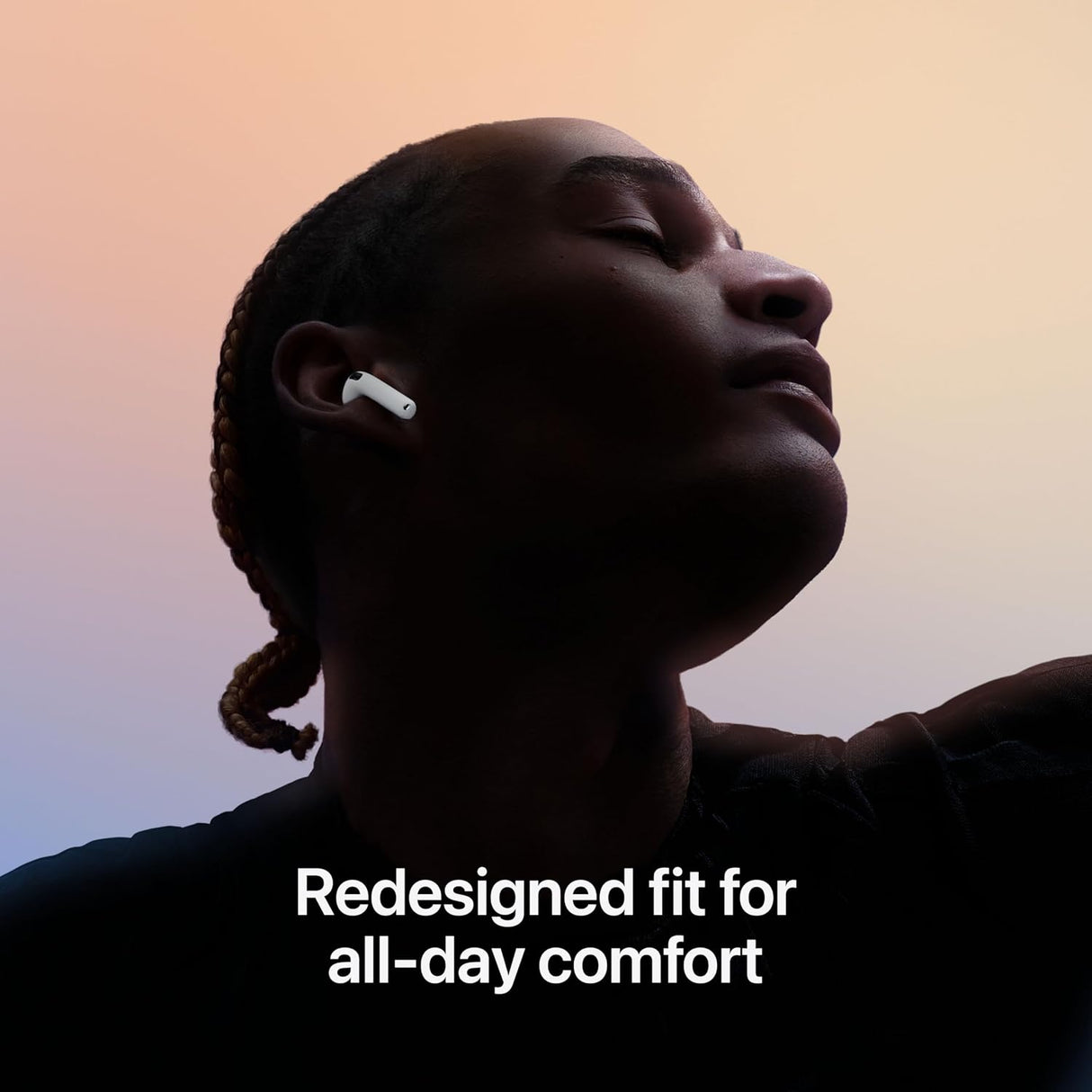 Apple AirPods 4th Gen Active Noise Cancellation Bluetooth Earbuds - White