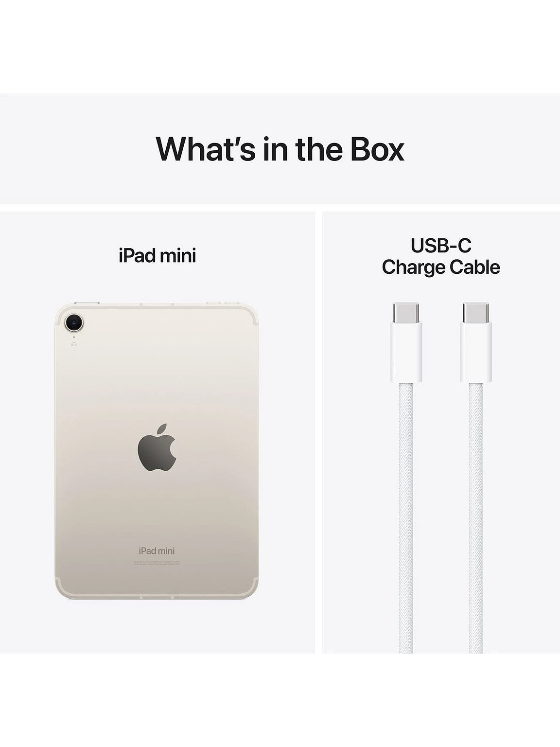 Apple iPad mini 8.3" 2024 A17 Pro Wi-Fi+ Cellular 5G eSIM 128GB - Starlight