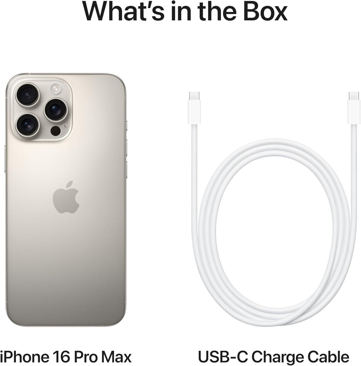 Apple iPhone 16 Pro Max 256GB 5G SIM-Free 6.9" Smartphone - Natural Titanium - Kazoop