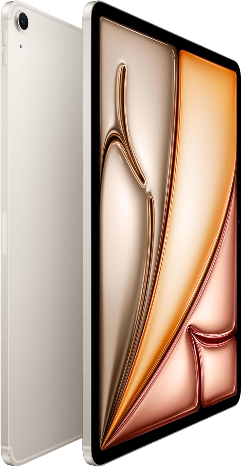 Apple iPad Air 2025 13" M3 Wi-Fi + Cellular 5G iPadOS 8GB 256GB - Starlight