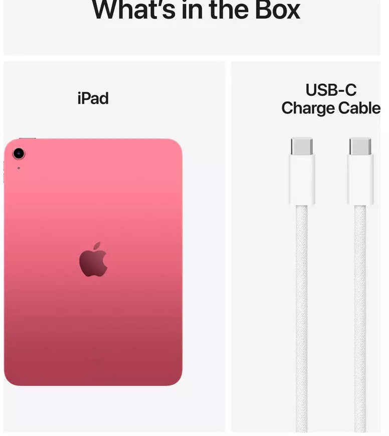 Apple iPad (2025) MD4E4KN/A A16 Chip iPadOS Wi-Fi 128GB 11'' Tablet - Pink