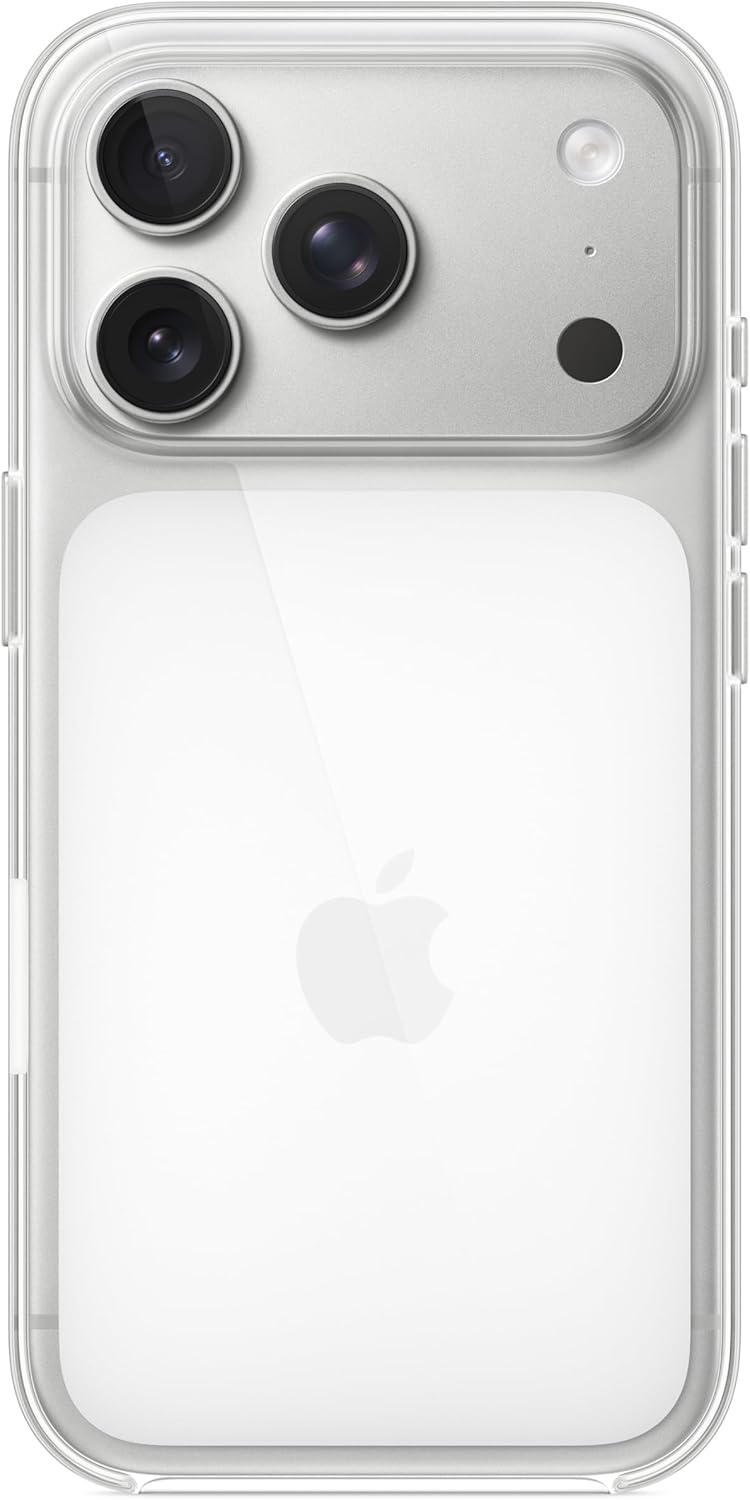 Geniune Apple MGFT4ZM/A iPhone 17 Pro Scratch-Resistant Clear MagSafe Case