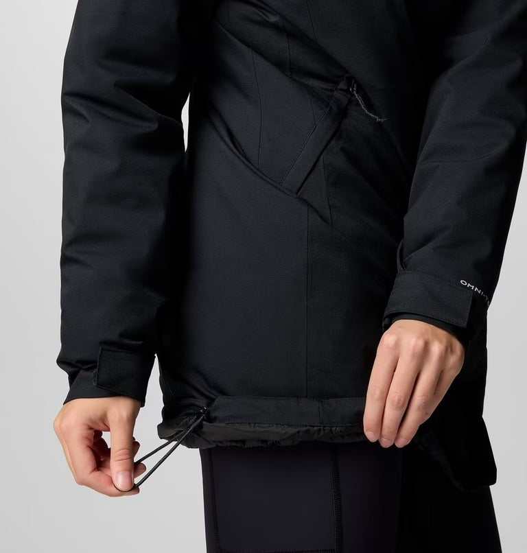 Columbia Women's Pulaski 3-in-1 Waterproof Winter Parka Jacket - Black - L