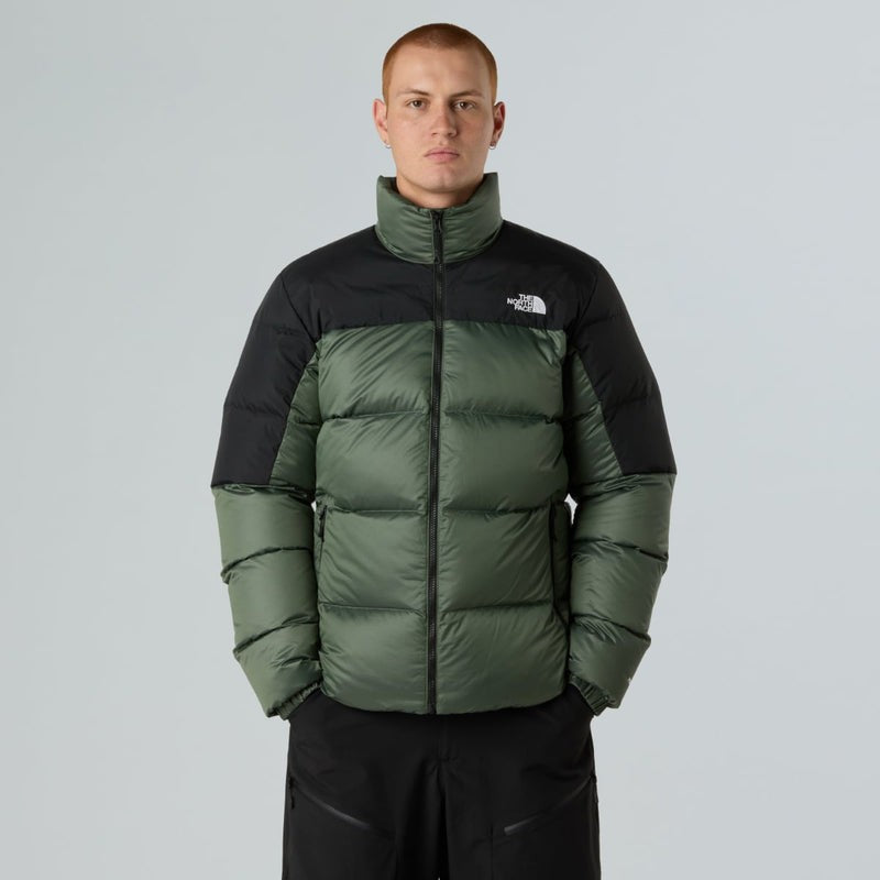 The North Face Diablo Down 2.0 Water Repellent Jacket - Bark Mist/Black - XL