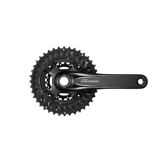 Shimano Deore FC-M6000 3x10 MTB Crankset 40/30/22T 175mm Hollowtech II Black