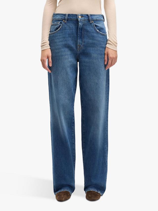 7 For All Mankind Stovepipe Straight Leg Women's Jeans - Explorer Size 26