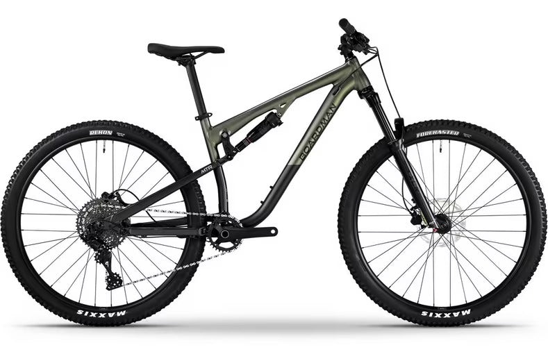 Boardman MTR 8.6 29in Wheel Full Suspension Mountain Bike 18in Large Green