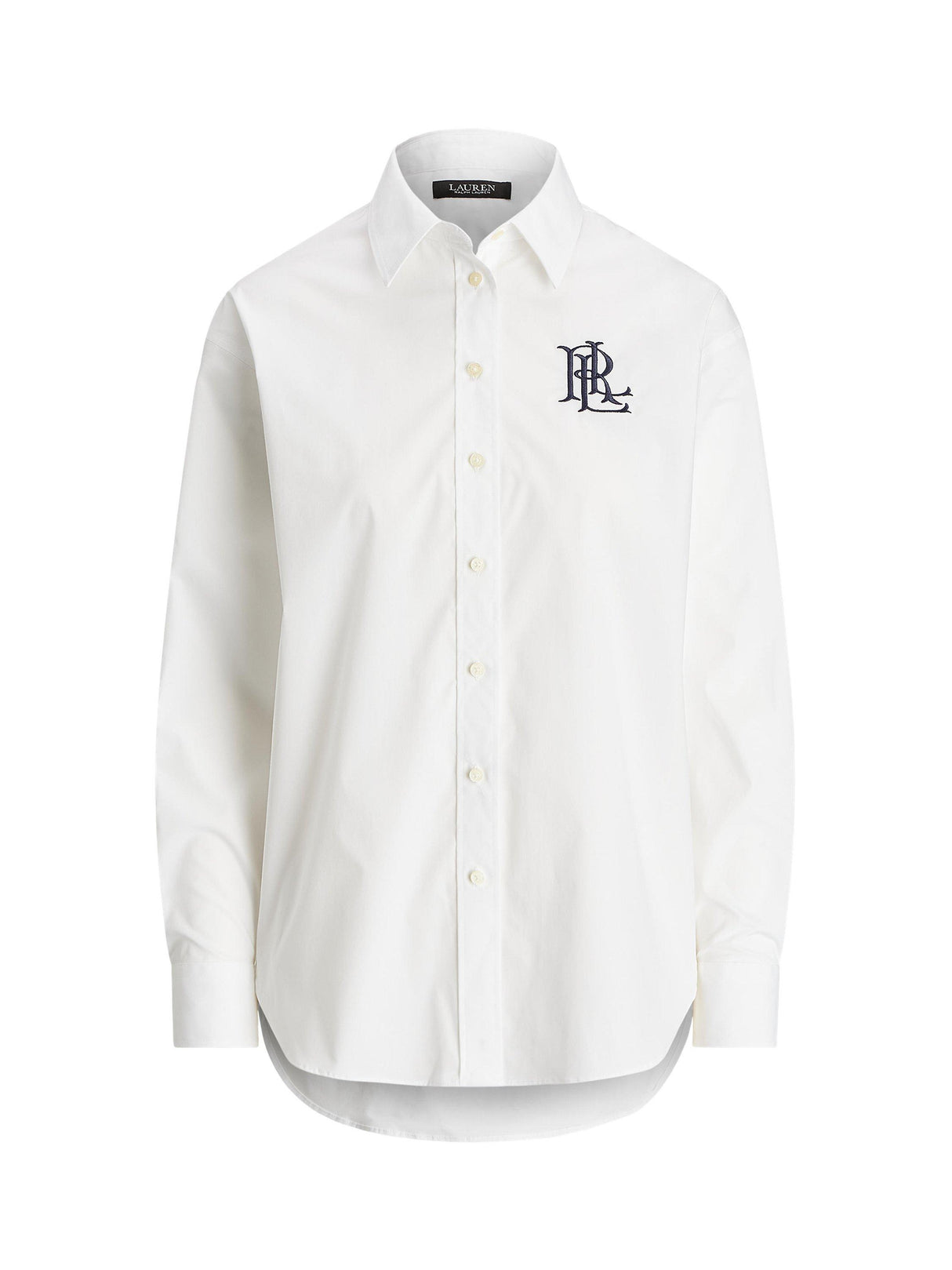 Ralph Lauren Kotto Embroidered Women's Plain Logo Shirt - White - Size XL