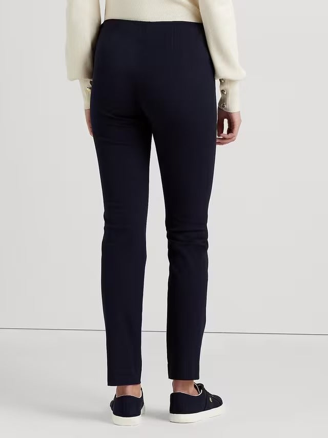 Ralph Lauren Women's Keslina Skinny Fit Trousers - Lauren Navy - Size 16UK