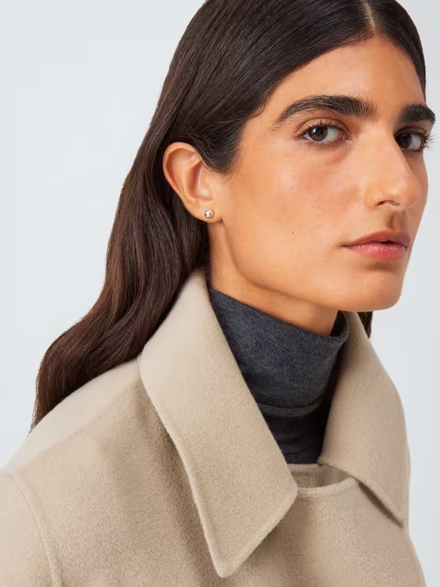 Weekend MaxMara Women's Manu Regular Fit Pure Wool Wrap Coat - Beige - 10