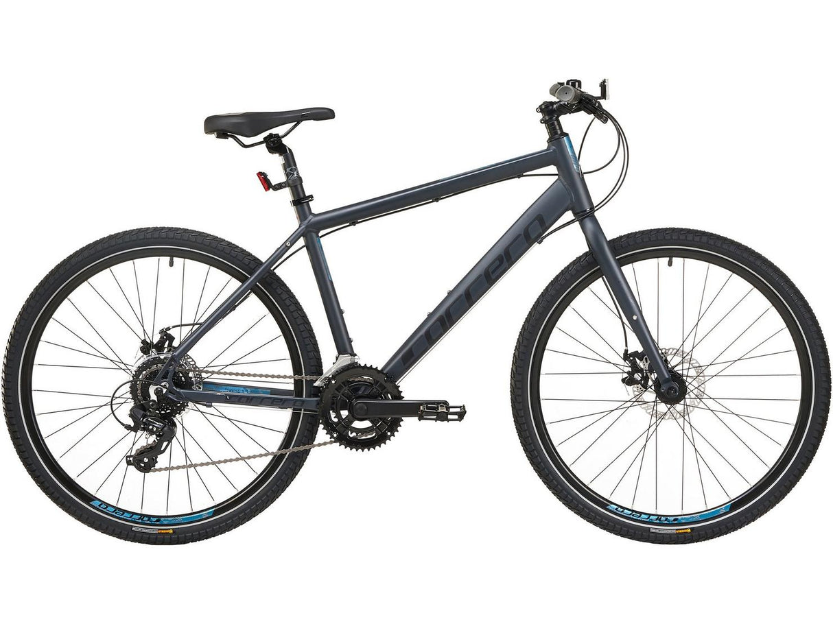 Carrera Subway 1 16-Speed Women's Hybrid Bike 27.5" Wheels - Grey - Small