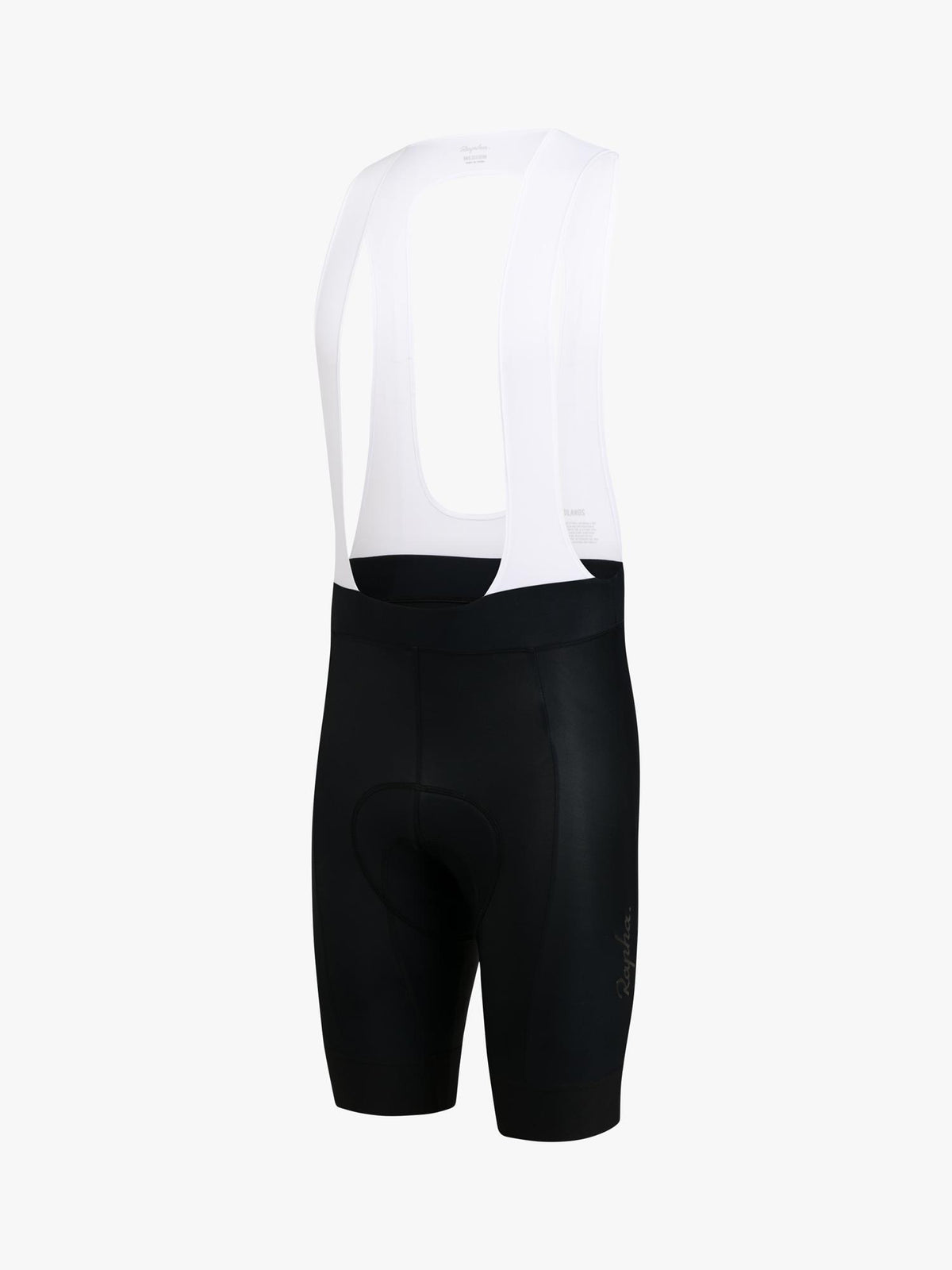 Rapha Core Men's Padded Lightweight Road Bib Cycling Shorts - Size L - Black