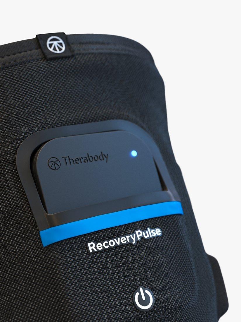 Therabody RecoveryPulse Calf Vibrating Compression Sleeve - Black - Small