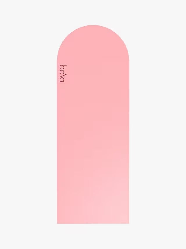 Bala The Play Pilates Yoga Waterproof Non-Slip Fitness Workout Mat - Blush