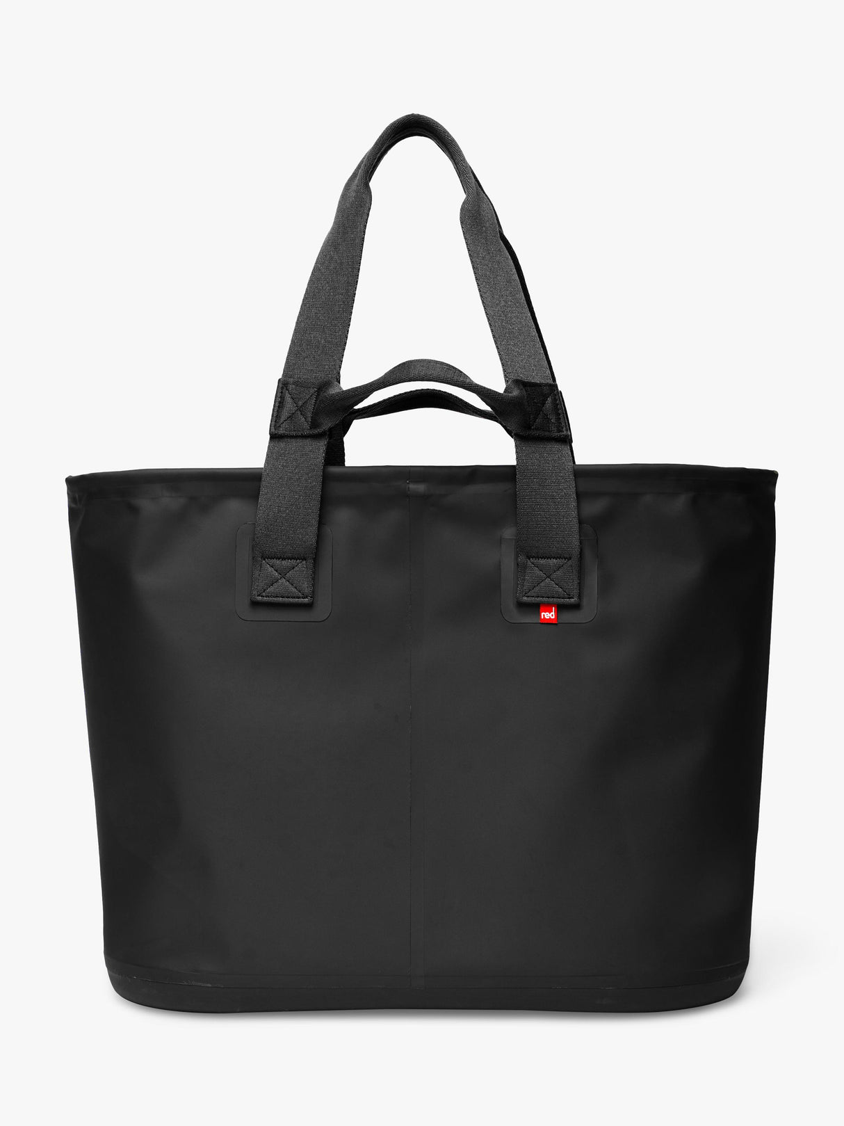 Red Waterproof Sports Pockets Obsidian 33L Tote Bag -Black H40 x W50 x D23cm