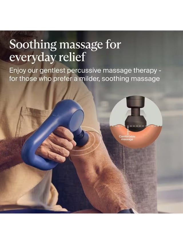 Therabody Theragun Tension Relief Sports Recovery Massage Device - Navy Blue A