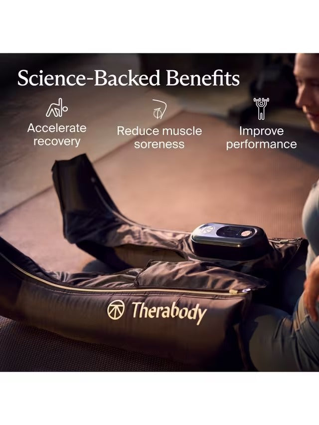 Therabody JetBoots Prime Portable Sports Recovery Compression Boots - Small