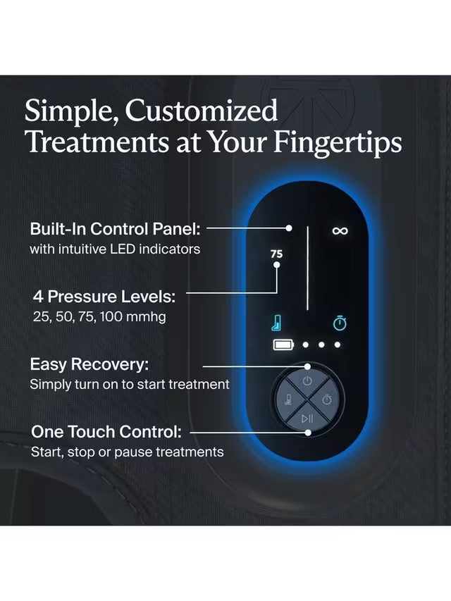 Therabody JetBoots Prime Portable Sports Recovery Compression Boots - Small