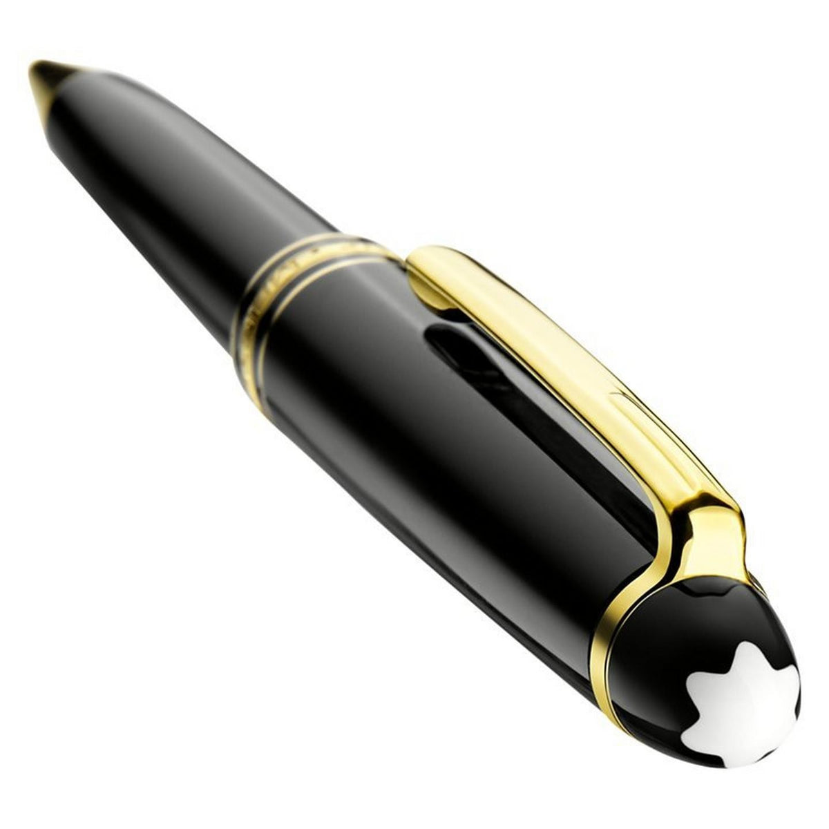 Montblanc Meisterstück LeGrand Resin Luxury Writing Ballpoint Pen - Black